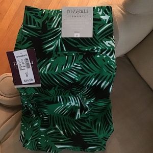 NWT Roz & Ali Palm Leaf Printed Pant    NWT